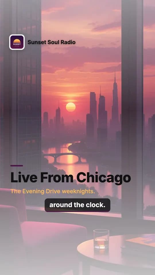 A frame from the promo video. Scene 2: Live From Chicago